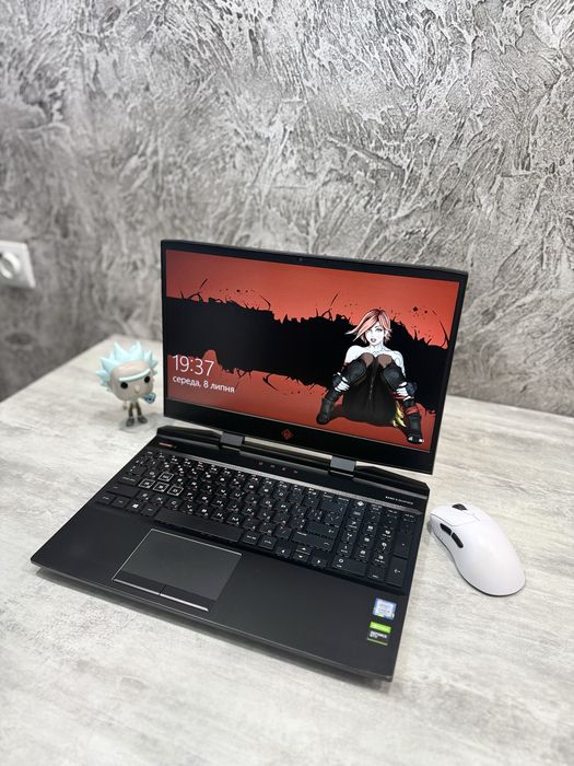 Ігровий Ноутбук HP OMEN  / NVIDIA GTX 1650 / intel i5-9300H / DDR4 16GB / SSD m.2 NVMe 512