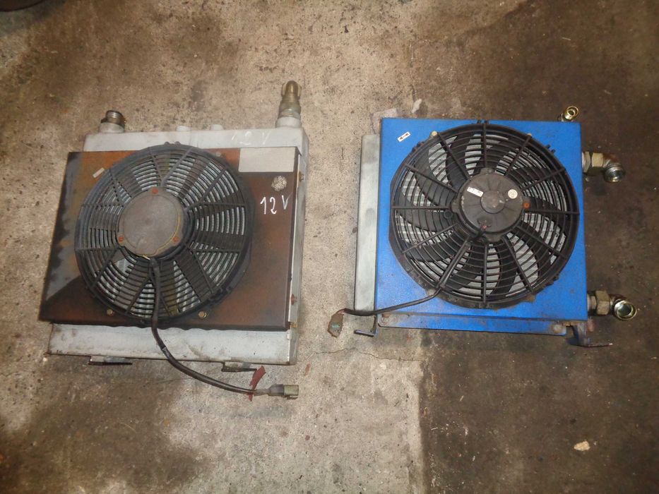 Chłodnica oleju z wentylatorem 12V / 24V
