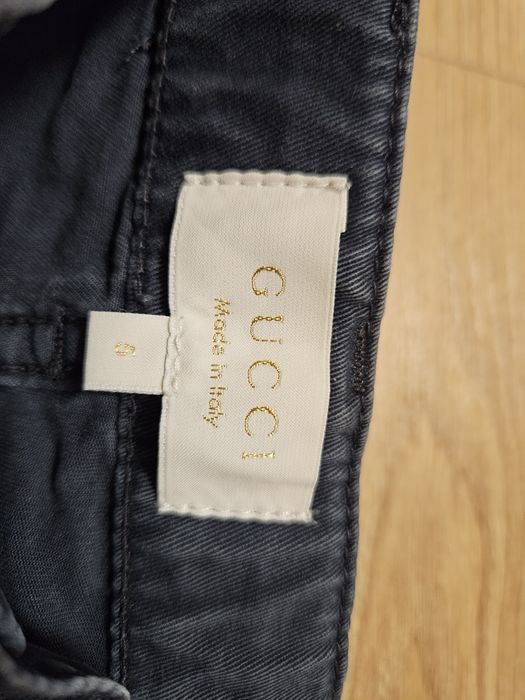 Spodnie Gucci granatowe
