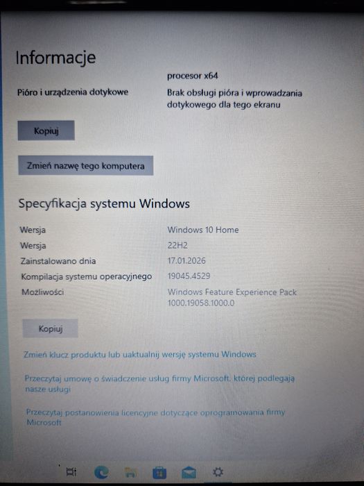 Laptop Samsung z wejściem DVD okazja