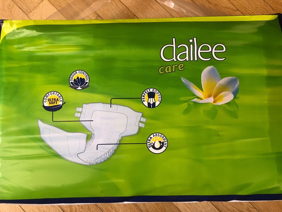 Підгузники для дорослих Dailee Care Super Medium, дихаючі, 30 шт