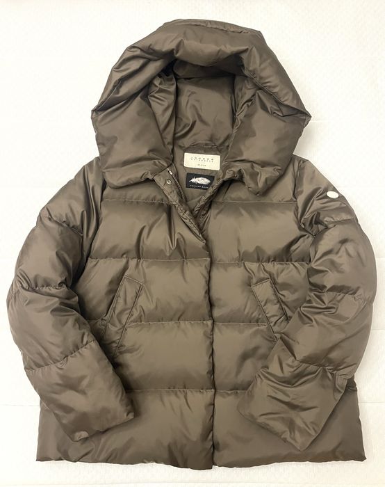 Janbor kurtka puchowa z kapturem • puch kaczy