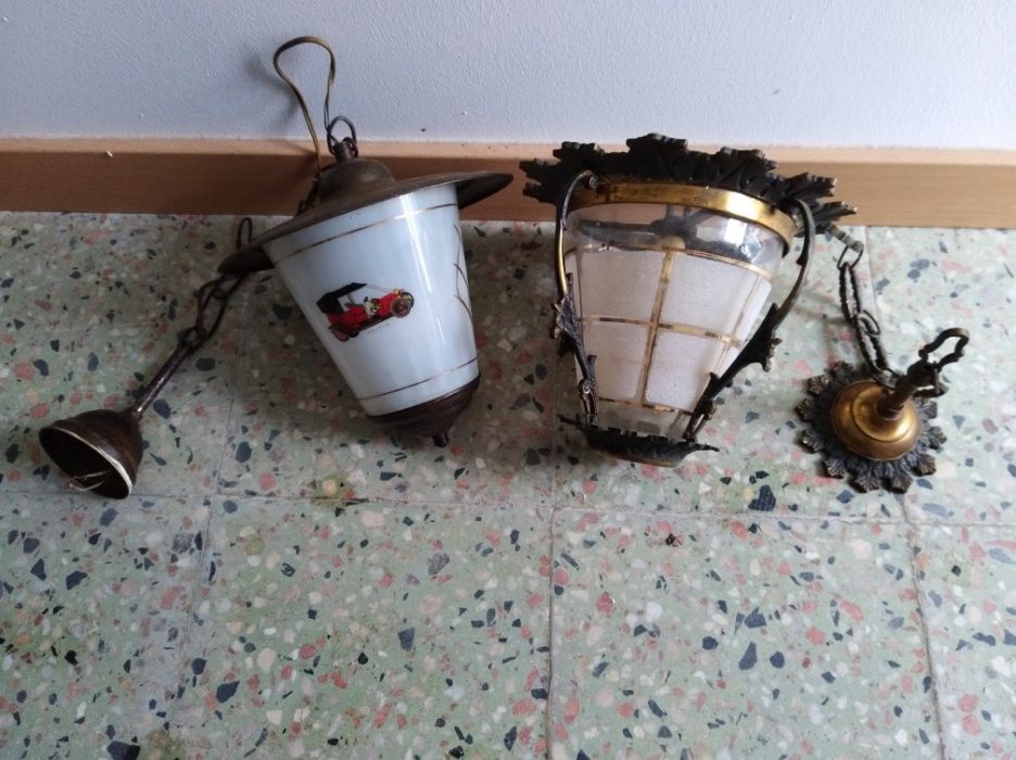 Cada Candeeiros de teto latão e cobre