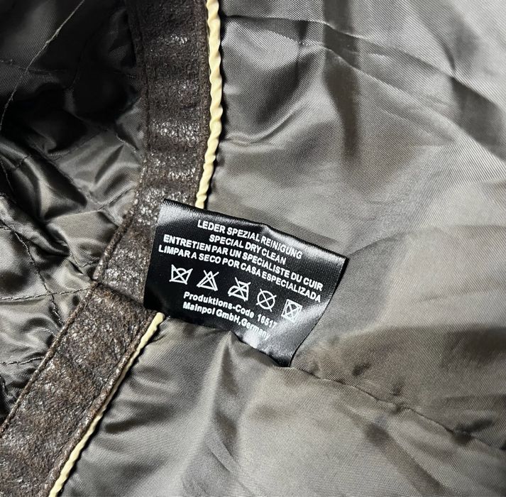 •Alpha Industries• Кожана куртка Leather jacket вінтаж vintage 90ті рокі