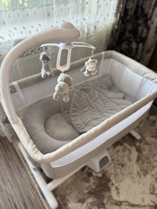 Дитяче ліжко-гойдалка CARRELLO Bloom CRL-10304 Cream Beige