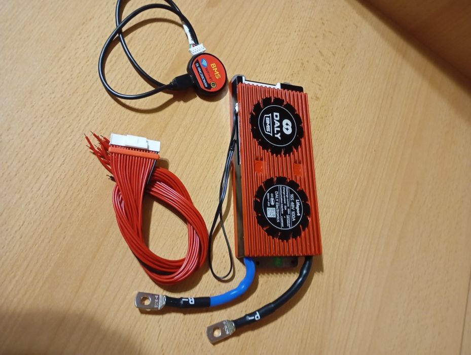 Smart BMS плата DaLy LiFePO4 16S 48V 100A з Bluetooth