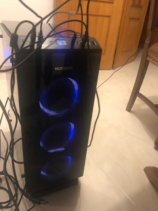 Torre Gaming, Intel CORE I7, RTX 2060, 500 SSD, 1 TB HDD