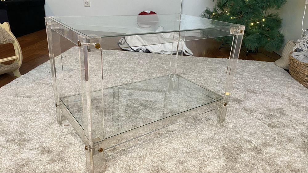 Mesa de Centro de Vidro