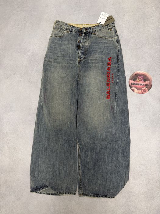 штани джинси Balenciaga Logo jeans M L Vetements rick owens  project