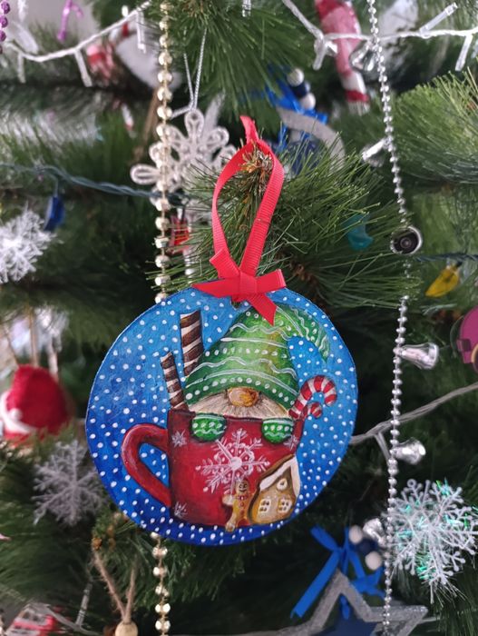 Новорічні іграшки. Гном