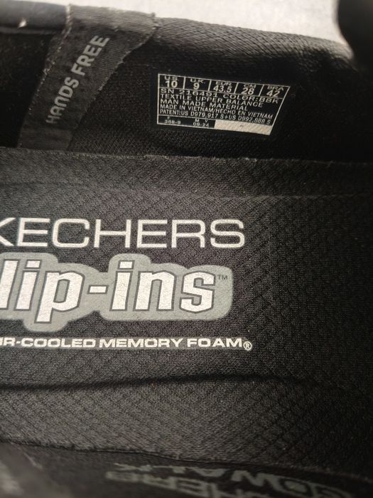 Sapatilhas Skechers Slip -Ins Homem Tam 43,5