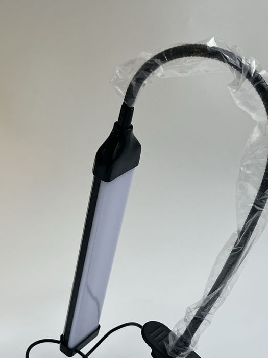 Настільна LED лампа на прищіпці. USB. 3 режими. Для манікюру/читання