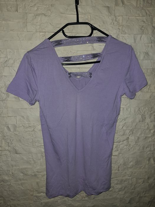 Bluzka damska lila rozm s nowa