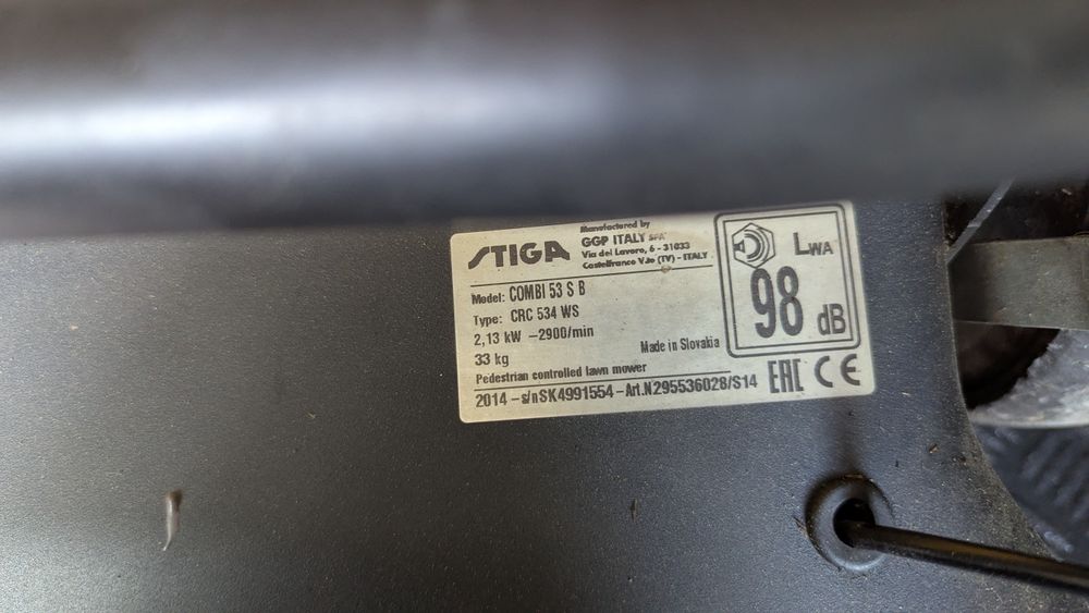 Stiga combi 53 S B