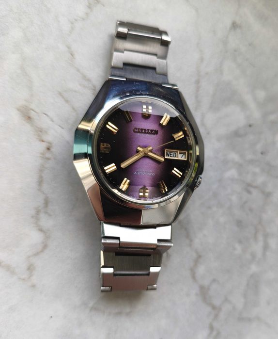 Citizen Leopard 7700 Hi Beat 28800 Automat Zegarek 70 lata Vintage