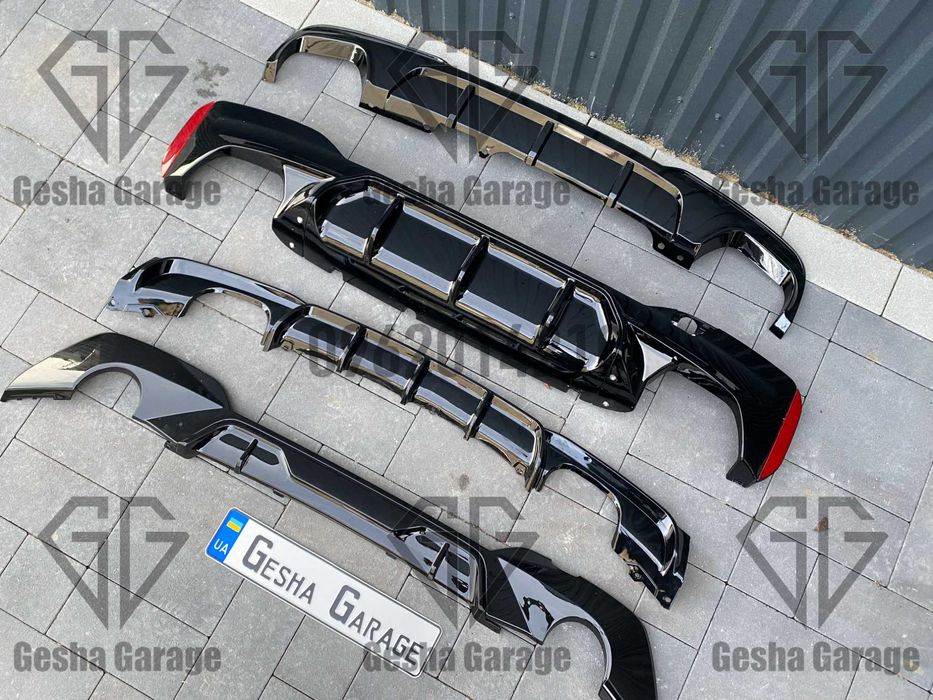 Дифузор g02f30G20f32f33f36f10f11g30f90g11g12 спойлер накладка M paket