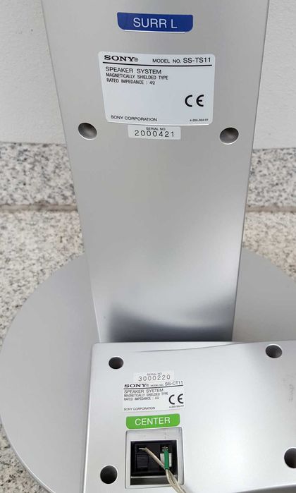 SONY zestaw kolumn do kina domowego 2+1 - SS-TS11; SS-CT11