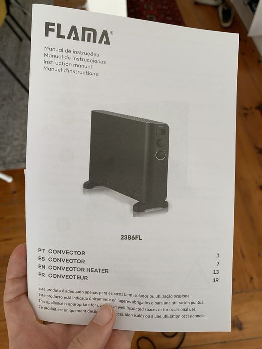 Aquacedor Convector Flama