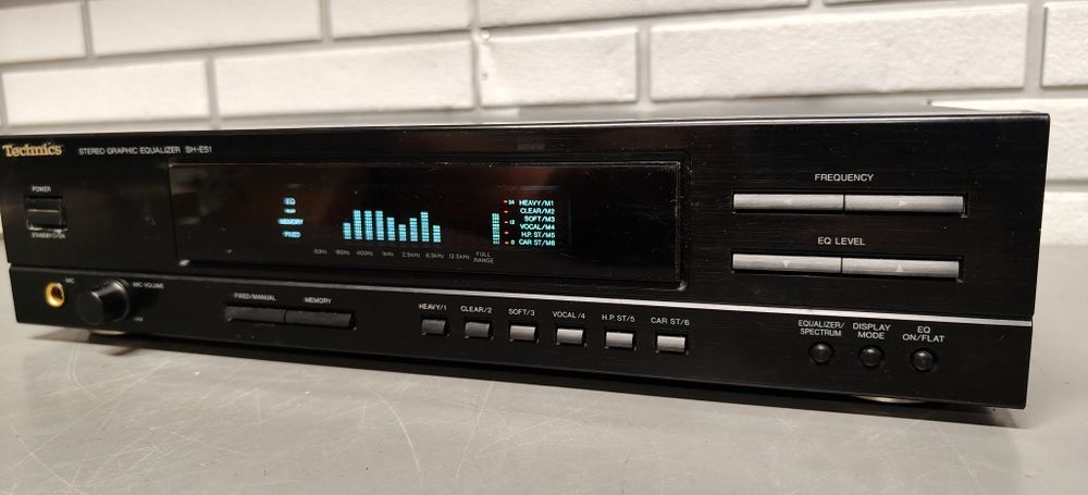 Korektor Equalizer procesor TECHNICS SH-E51.  Japan