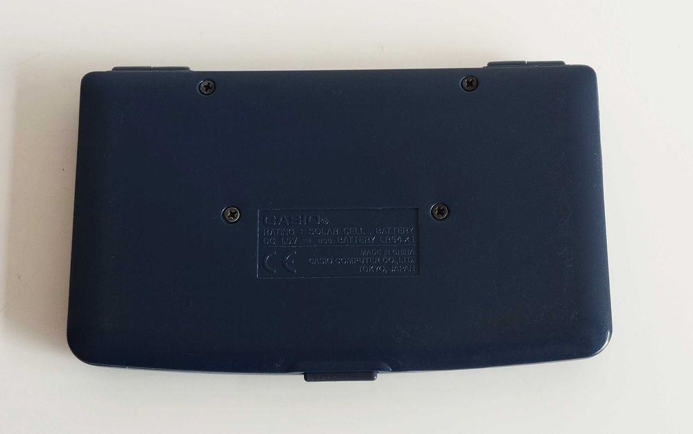 Calculadora electrónica básica Casio SL-200ER / energia solar