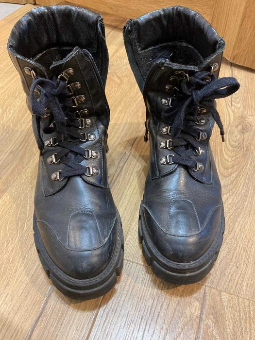 Buty damskie zimowe 41 czarne