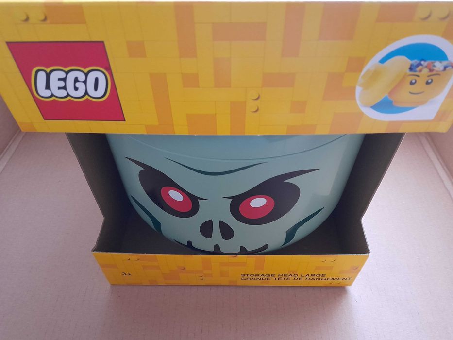 Lego Skeleton Storage Head & Skeleton Ceramic Mug