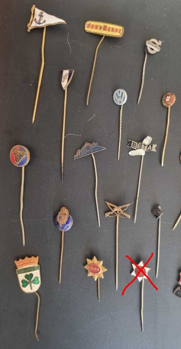 Pins de lapela antigos