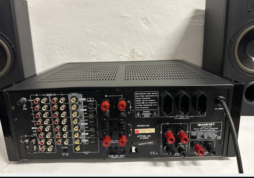 Wzmacniacz/ Amplituner Quadral Logic Five (Lenco FA-3401), 100 W + 100