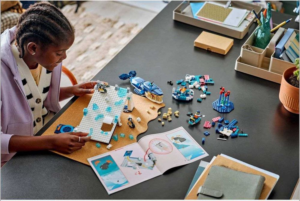 LEGO  45201  Education Науковий набір тварин Антарктики.