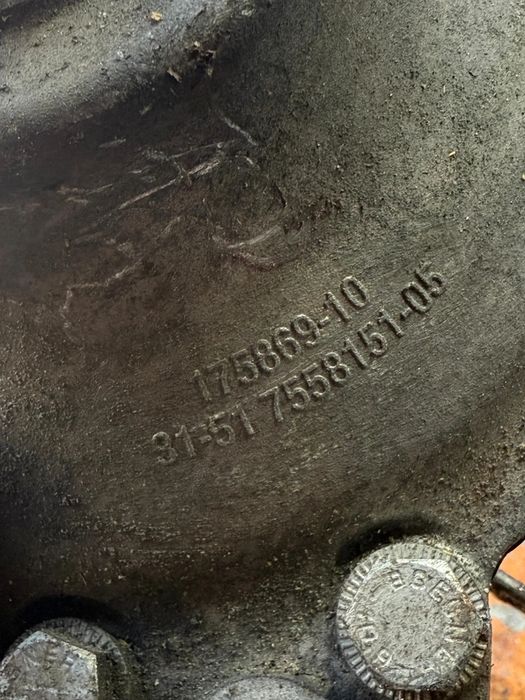 Diferencial BMW F30 320D Ref: 7578157-05/31517567345-05/31517558151-05 Ano 2014