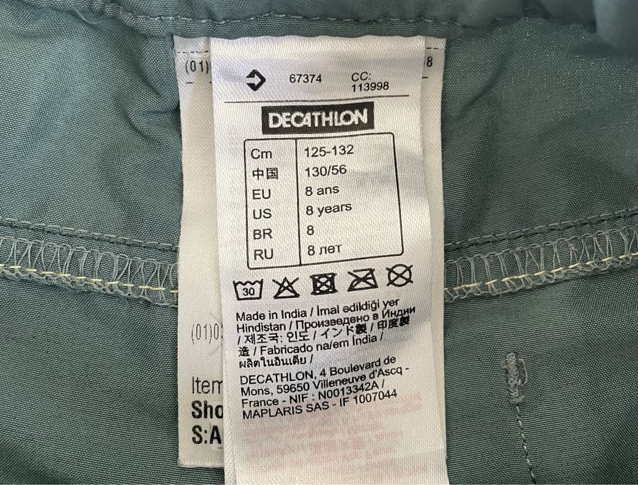 Calções menino 8 anos