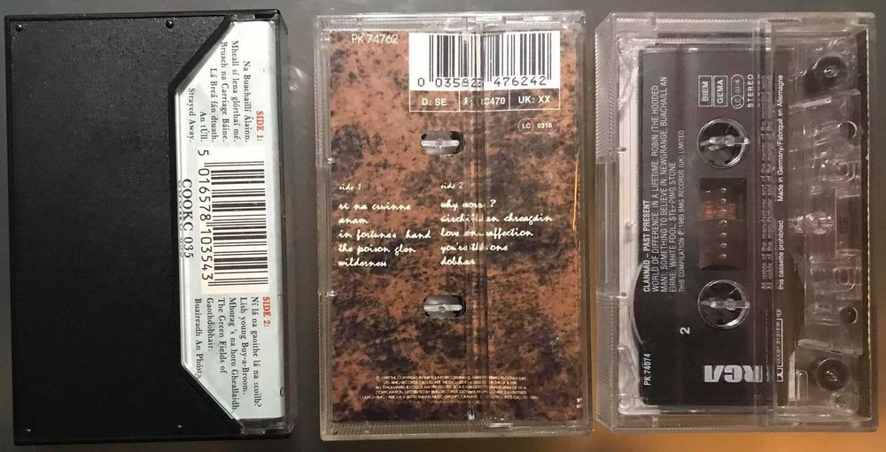 Lote Cassetes áudio originais - CLANNAD