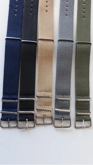 Braceletes Nato Varias Nylon  20mm 22mm 24mm