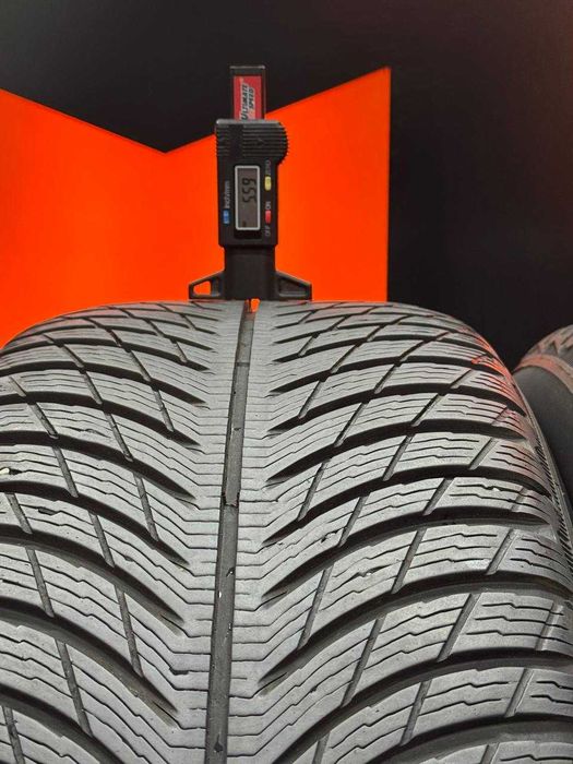 Шини б/у 245/50 R19 Michelin Pilot Alpin 5 - 5.6-5.7мм, 2021 рік зима