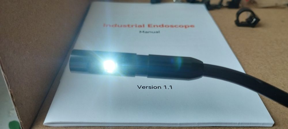 10 метрів!! ЕНДОСКОП!! ПОДВІЙНА камера!! 8 світлодіодів!!