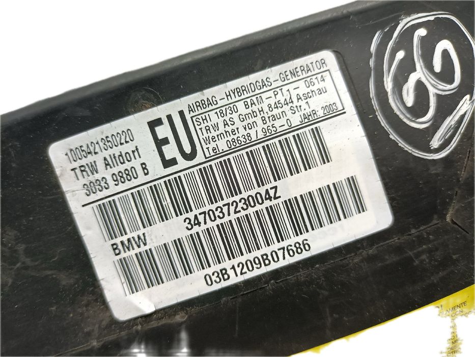 Airbag lateral frente direita BMW 3 (E46)