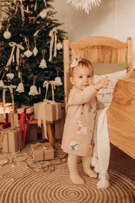 В'язана сукня next на дівчинку 9-12 місяців