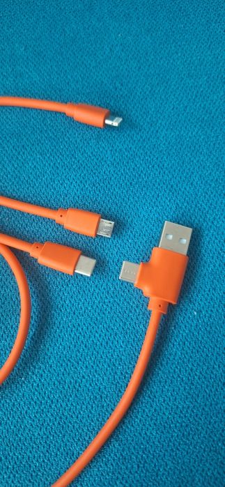 Kabel do ładowania smartfona, 5 wejść, Polecam!