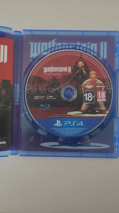 Wolfenstein the New Colossus - Playstation 4 - Ótimo Estado
