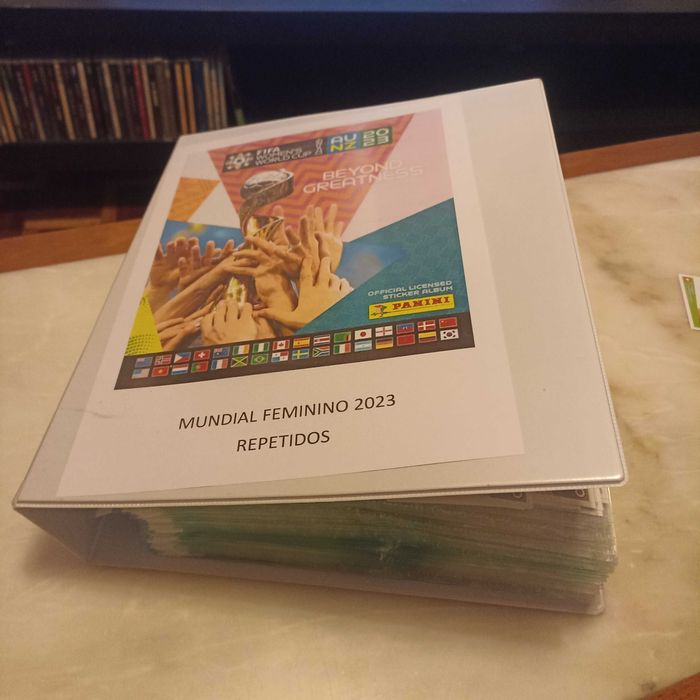 Caixas, Cadernetas e Cromos Panini Mundial feminino 2023