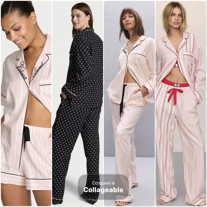 Victoria's Secret піжама XS,S,M,L фланель , модал   Вікторія сікрет