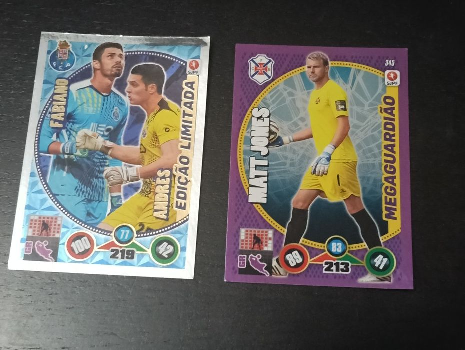 Cards especiais, Guarda Redes, Adrenalyn XL