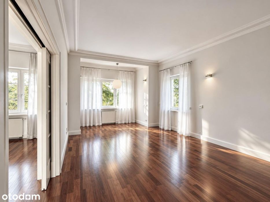 | 3 pokoje | 104 m²| Balkon z widokiem na park |