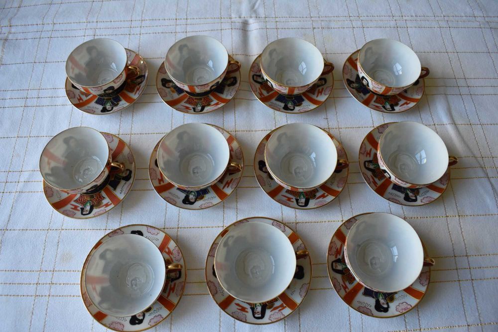 Chávenas de Café em Porcelana Japonesa