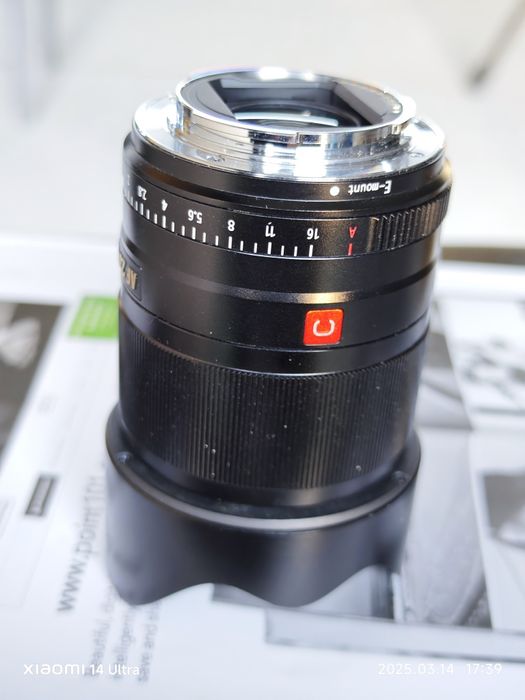 VILTROX 23mm f/1.4 AF Sony E
Photo 1
Abertura