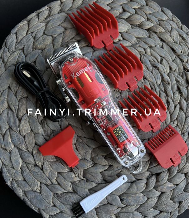 ‼️АКЦІЯ‼️Професійна машинка Kemei  стрижки голови бороди тример
