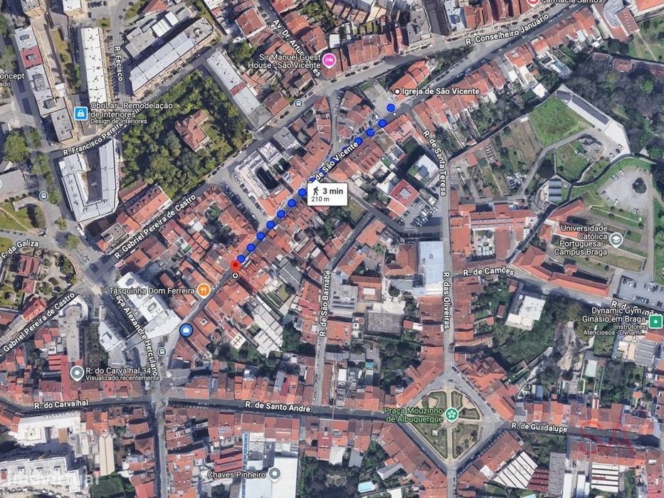 Apartamento T1 novo, equipado, mobilado e com logradouro no centro ...