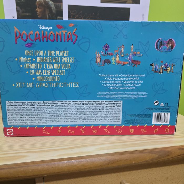 pocahontas 1994 disney mattel 66508
