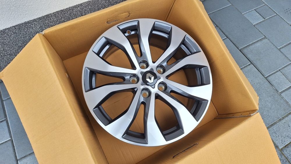 Nowe Alufelgi 5x114,3 R17 Renault Megane Kadjar Captur Kangoo Trafic