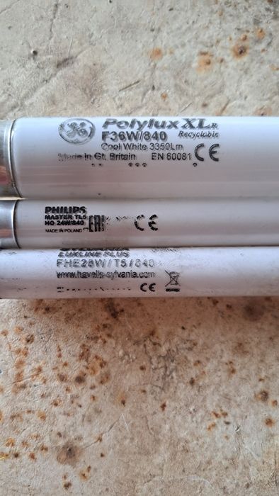 Lampadas fluorescentes 24, 28 e 36 watts